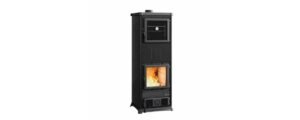 Houtkachel met oven