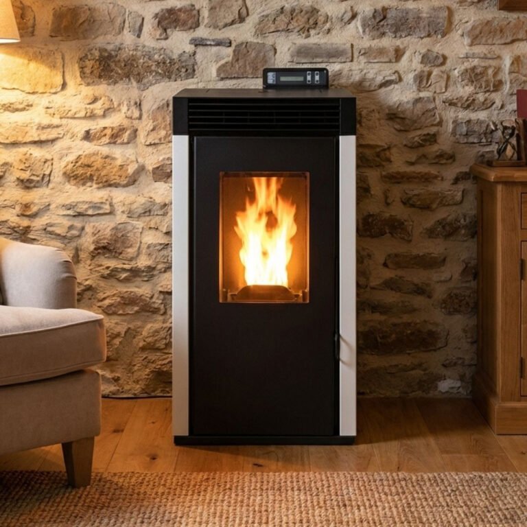 Pelletkachel 7 kW luchtdicht Marina 6