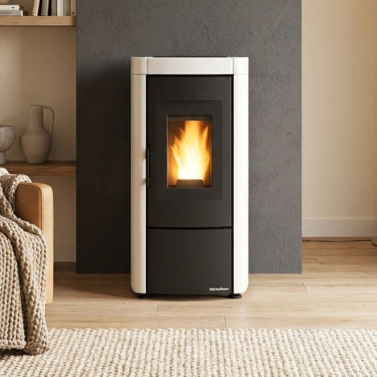 Luchtdichte pelletkachel Moira 7 kW + Kit Ventosa