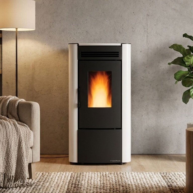 Ventilerende pelletkachel KETTY 5.0 - 6,5 kW